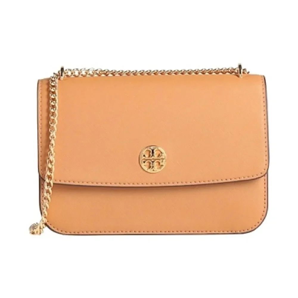 Tory Burch leather flap chain crossbody bag
